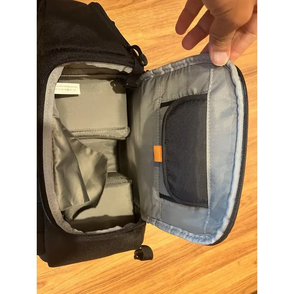 Lowepro Slingshot 100 AW Camera Bag Crossbody Black Gray Padded Sling Strap